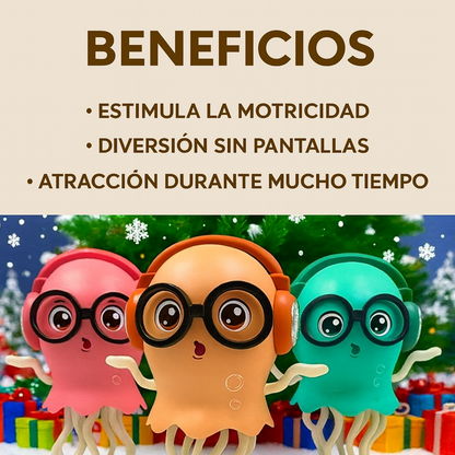 Pulpo Actividad Sensorial para Horas de Diversion